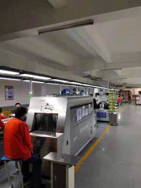 Dongguan Fangxin Gift Manufacturing Co., Ltd. Fabrik Produktionslinie
